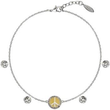 Bracelets Hipanema Bracelet Joyful beige/silver