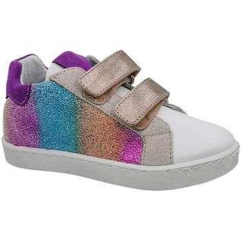 Baskets enfant Reqin's Baskets fille SAKIM Mix Crack Rainbow -