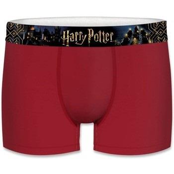 Boxers Harry Potter Boxer Homme Coton ASS1 Rouge Noir