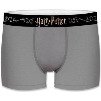 Boxers Harry Potter Boxer Garçon Coton ASS1 Gris Noir