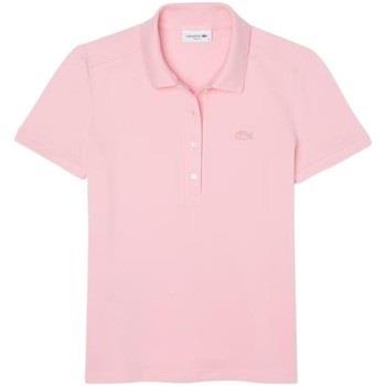 T-shirt Lacoste Polo Femme Ref 52088 7SY Rose