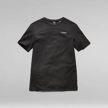 T-shirt G-Star Raw D19070 C723 SLIM BASE-6484 BLACK