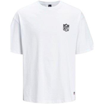 T-shirt Jack &amp; Jones 12206810 NFL LOGO TEE-WHITE LOOSE FIT