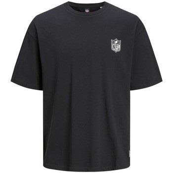 T-shirt Jack &amp; Jones 12206810 NFL LOGO TEE-BLACK LOOSE FIT