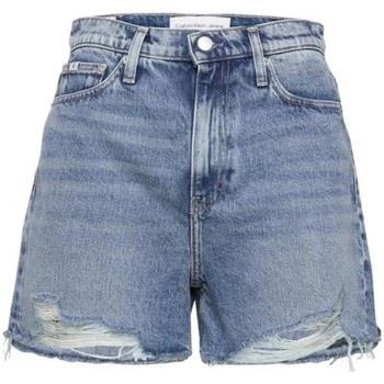 Short Calvin Klein Jeans Short Femme Ref 55689 Bleu