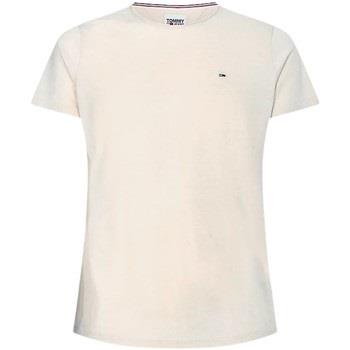 T-shirt Tommy Jeans T shirt Ref 54042 ABI smooth stone Htr
