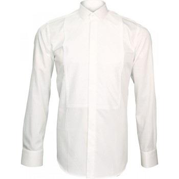 Chemise Emporio Balzani chemise ceremonie plastron blanc