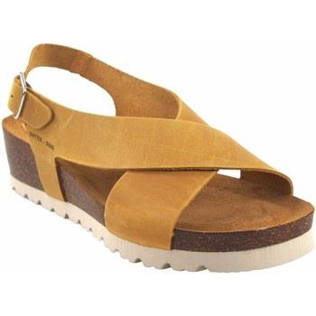 Chaussures Interbios Sandale femme INTER BIOS 5656 moutarde 90568