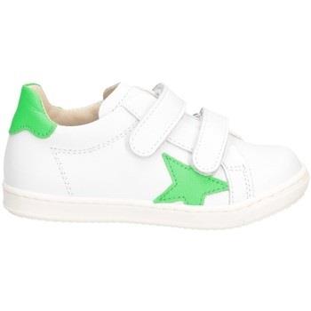 Baskets basses enfant Gioiecologiche 5561 Basket Enfant blanc vert