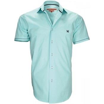 Chemise Andrew Mc Allister chemisette mode pacific turquoise