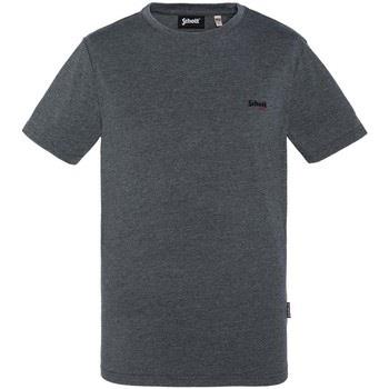 T-shirt Schott T-shirt Homme Striker ref 52976 Noir