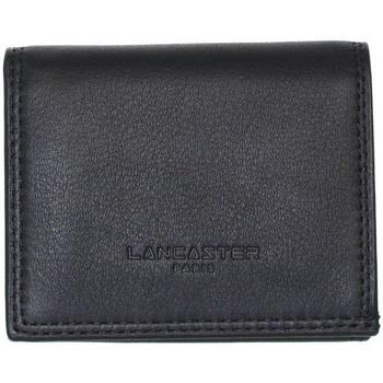 Portefeuille LANCASTER Portefeuille cuir ref 26057 noir 10*8*1 cm