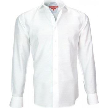 Chemise Andrew Mc Allister chemise en gabardine leeds blanc
