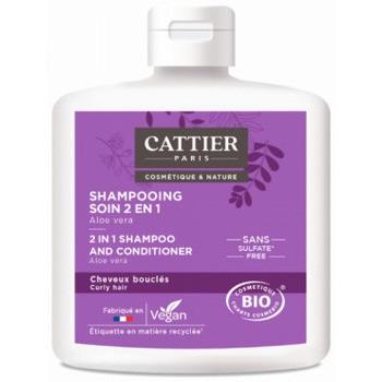 Shampooings Cattier Shampooing Soin Boucles 2 en 1 250Ml
