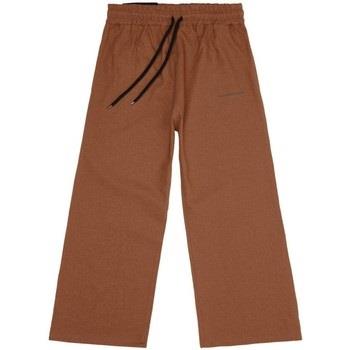 Jeans Ko Samui Tailors Pantalon basique en lin oversize marron