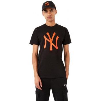 Debardeur New-Era Tee shirt 12123933 noir orange
