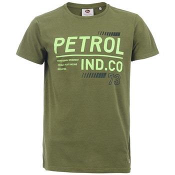 T-shirt Petrol Industries TEE-SHIRT SS ROUND NECK - DUSTY ARMY - 2XL