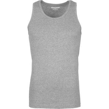 T-shirt Garage Débardeur Basique Stretch Gris