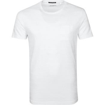 T-shirt No Excess T-Shirt Relief Blanc