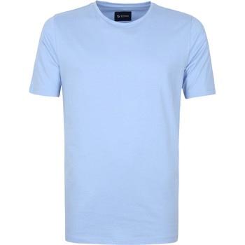 T-shirt Suitable Respect T-shirt Jim Bleu Clair