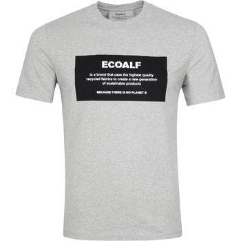 T-shirt Ecoalf T-Shirt Natal Label Gris Clair