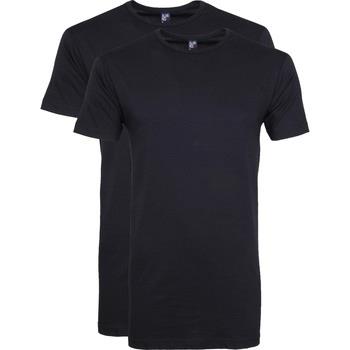 T-shirt Alan Red T-Shirt Derby Extra Long Bleu Marine (Lot de 2)