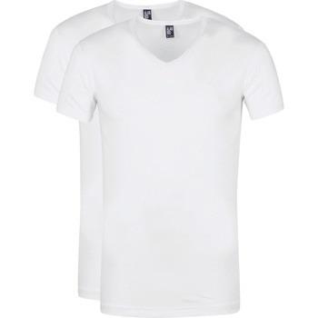 T-shirt Alan Red T-Shirt Oklahoma Stretch Blanc (Lot de 2)