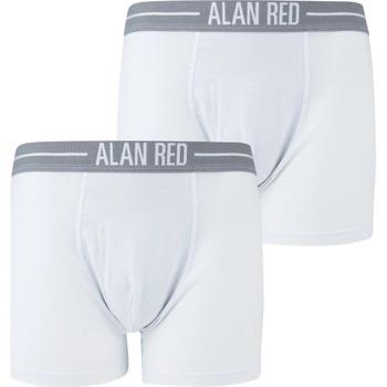 Caleçons Alan Red Boxers Lot de 2 Blanc