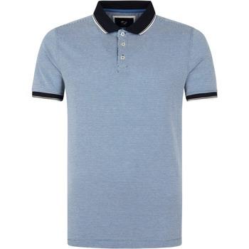 T-shirt Suitable Knitted Polo Bleu
