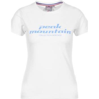 T-shirt Peak Mountain T-shirt manches courtes femme ACOSMO