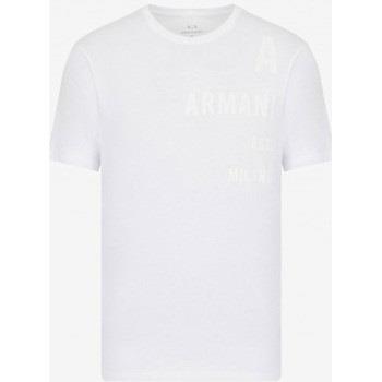 Debardeur Emporio Armani EA7 Tee shirt Armani exchange blanc 3LZTBX ZJ...