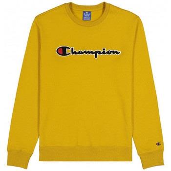 Sweat-shirt Champion Sweat homme col rond 213511 moutarde