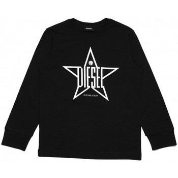 T-shirt enfant Diesel Tee-shirt junior noir TDIEGOY - 10 ANS