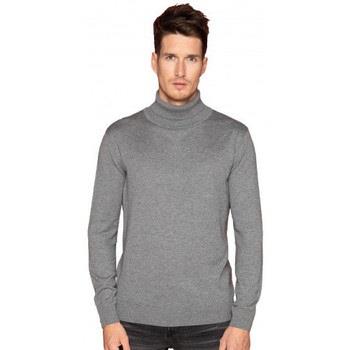 Pull Deeluxe Pull Col roule homme gris ROllUP