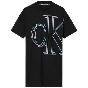 Robe Calvin Klein Jeans Robe T Shirt Ref 57181 BEH Noir