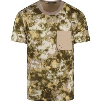 T-shirt Napapijri T-Shirt Camouflage Vert