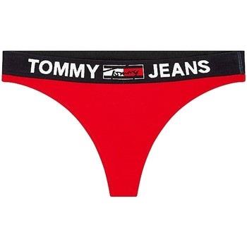Culottes &amp; slips Tommy Jeans String à ceinture ref 52642 Rouge