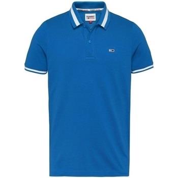 T-shirt Tommy Jeans Polo Homme Ref 55991 c22 Bleu