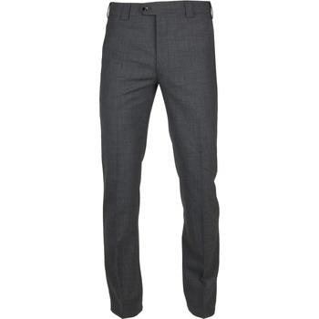 Pantalon Meyer Pantalon Roma Laine Mélangé Gris