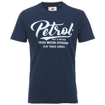 T-shirt Petrol Industries TEE-SHIRT MC ROUND NECK - DARK SAPHIRE - S