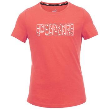 T-shirt enfant Puma TEE-SHIRT GRLS JUNIOR - SLM - 164