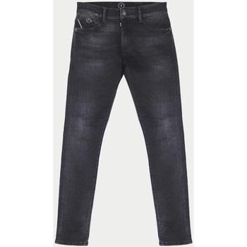 Jeans enfant Le Temps des Cerises Power slim jeans noir