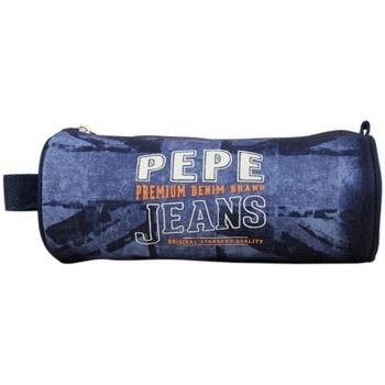Cartable Pepe jeans Trousse logo Anglais Bleu (1s) 65641