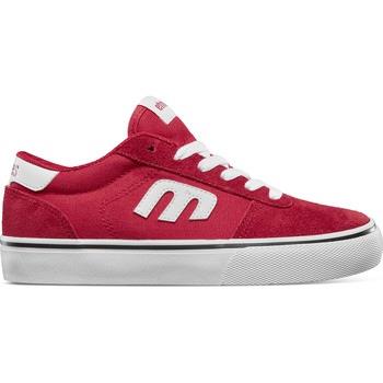 Chaussures de Skate enfant Etnies KIDS CALLI-VULC RED WHITE GUM