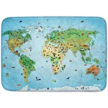 Tapis Unamourdetapis DOUX MAPPEMONDE