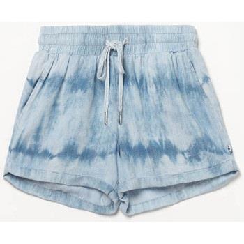 Short enfant Le Temps des Cerises Short tidygi tie and dye bleu