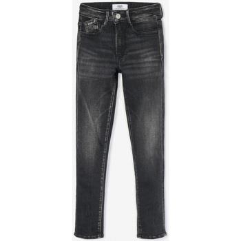 Jeans enfant Le Temps des Cerises Power skinny taille haute jeans noir