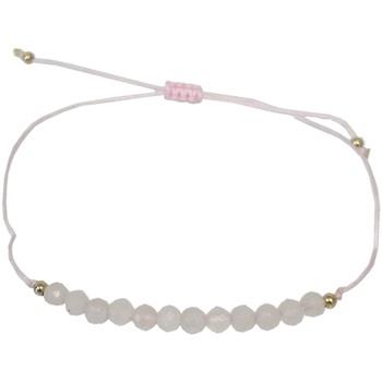 Bracelets Sud Trading Bracelet réglable en quartz rose