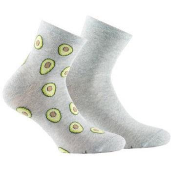 Chaussettes Kindy Lot de 2 paires de socquettes en coton motifs avocat...