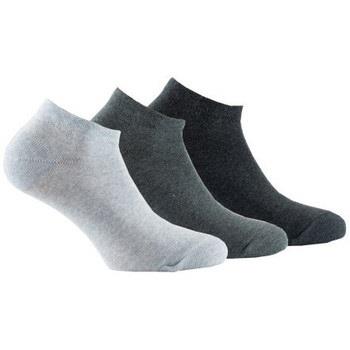 Chaussettes enfant Kindy Lot de 3 paires d'invisibles en coton camaïeu...